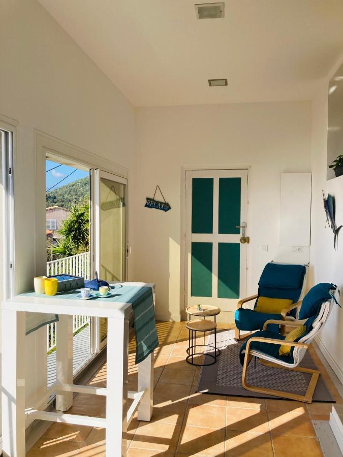 Maison Mediterraneo - Rez De Villa, Vue Imprenable Sur La Mer Pietranera Zewnętrze zdjęcie
