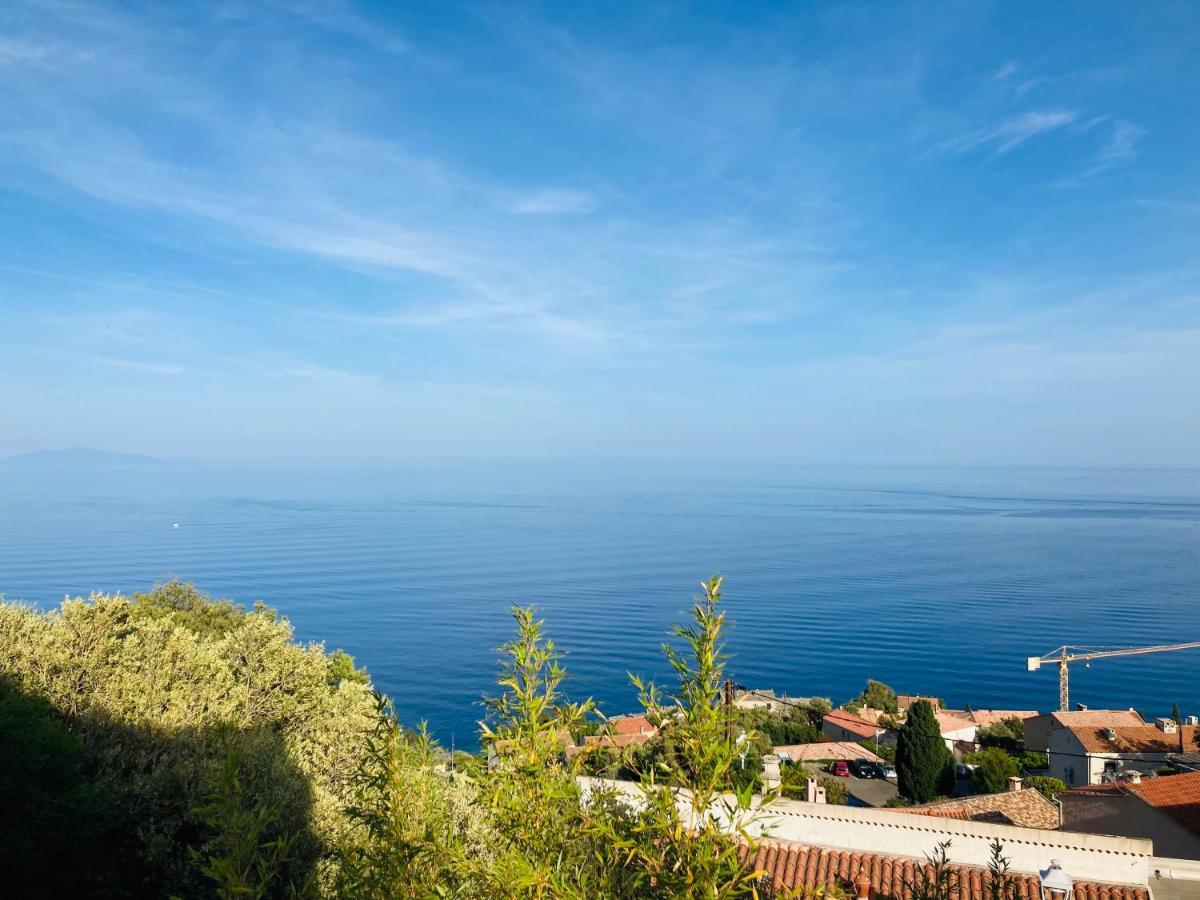 Maison Mediterraneo - Rez De Villa, Vue Imprenable Sur La Mer Pietranera Zewnętrze zdjęcie